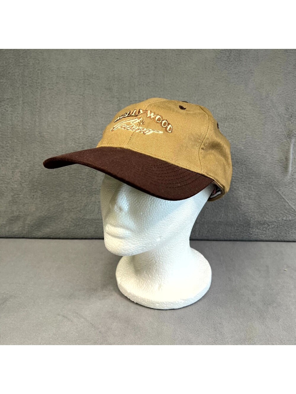 OTTO Baseball Cap Tan Brown Unisex OSFM Strapback Hollywood Casino Embroidered